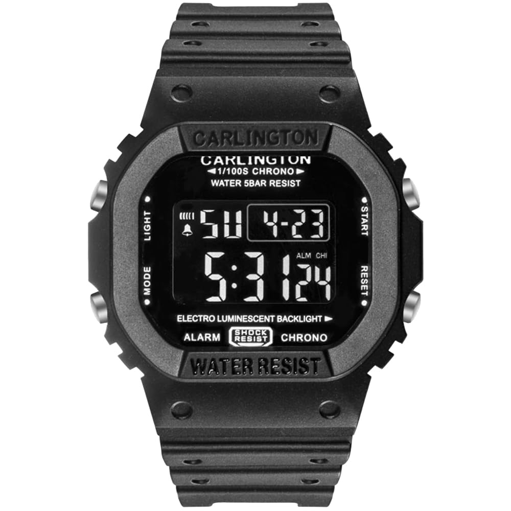 Carlington Digital Sports Watch for Men - CT 1801
