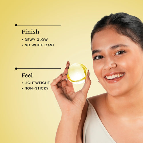 FoxTale SPF 70 Niacinamide Dewy Sunscreen – (15 ml)