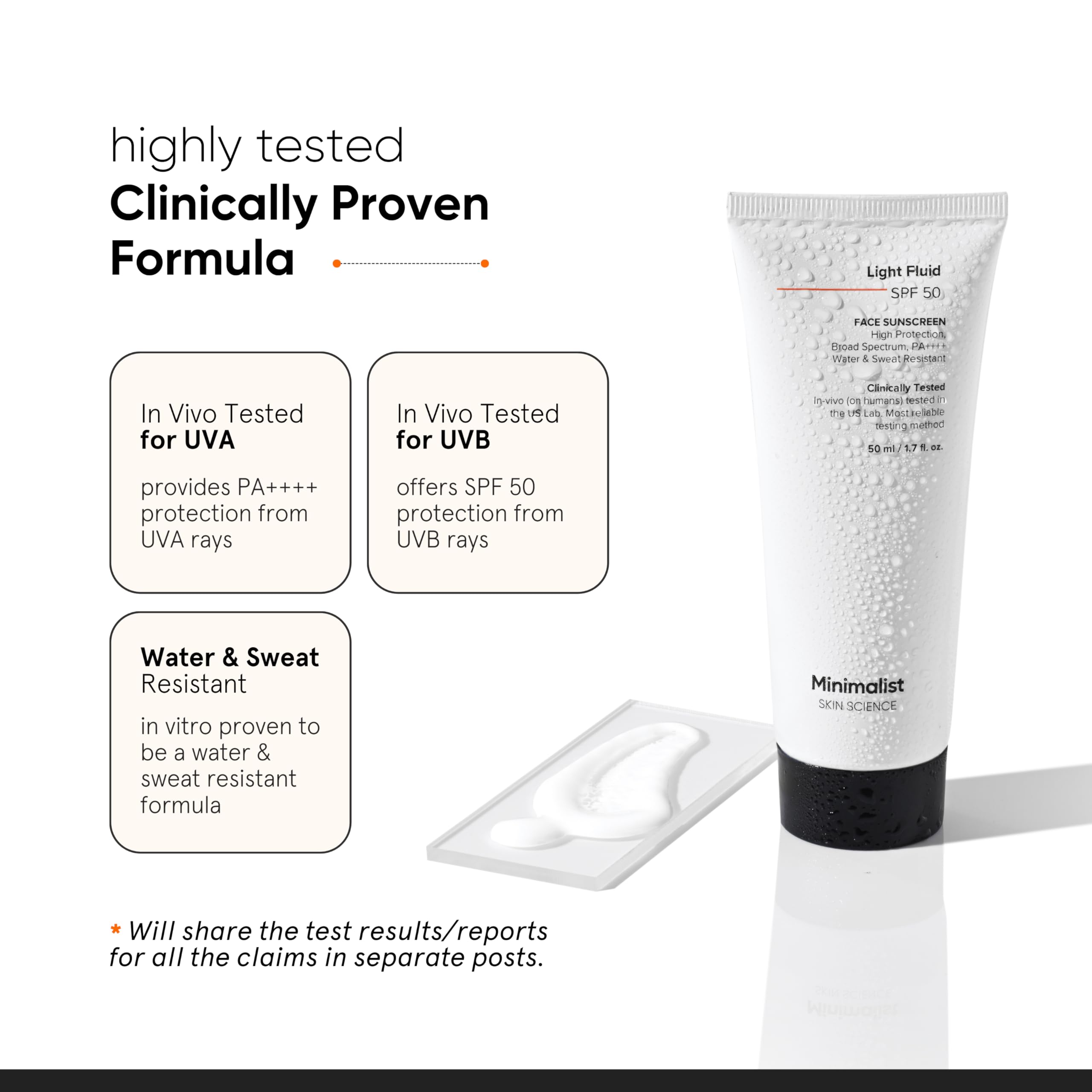 Minimalist Light Fluid SPF 50 PA++++