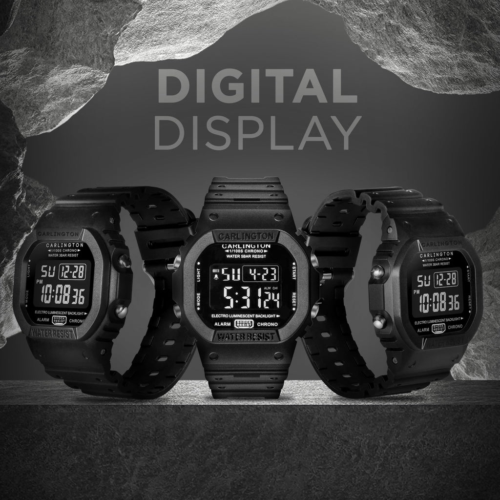 Carlington Digital Sports Watch for Men - CT 1801