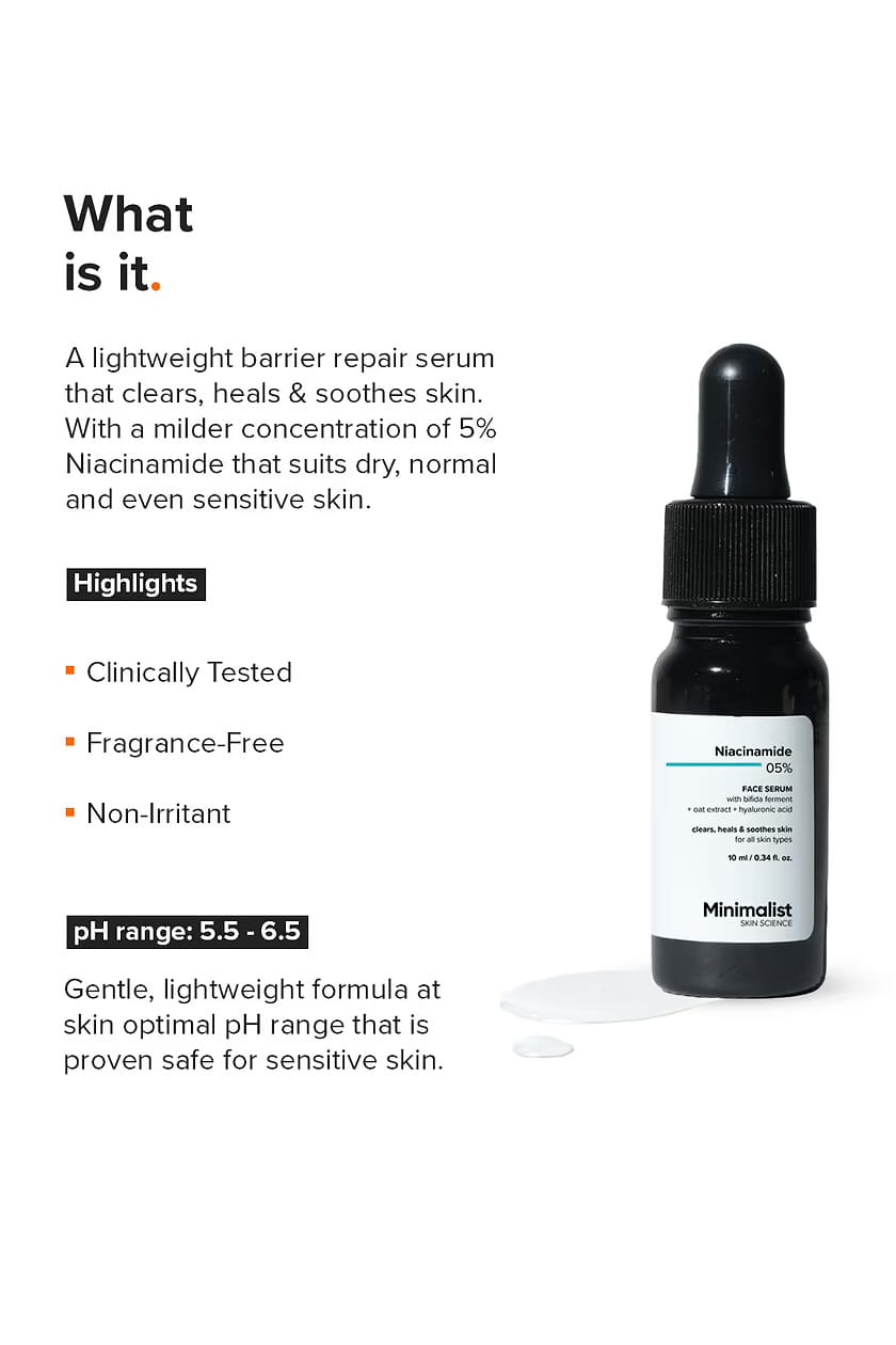 Minimalist 5% Niacinamide Serum